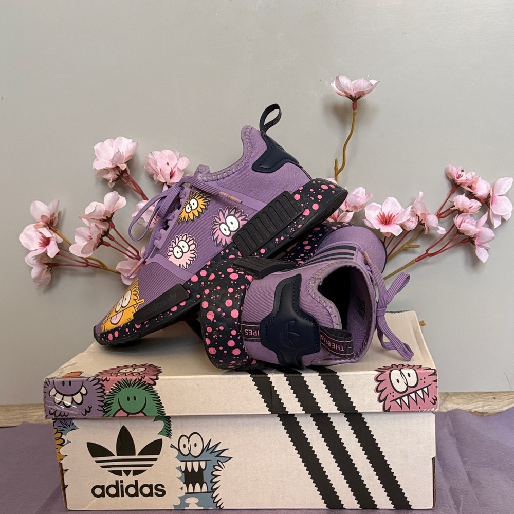 Adidas x Kevin Lyons NMD\_R1 J 'Monster - Picture 4 of 11